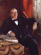 Anders Zorn President Grover Cleveland oil on canvas